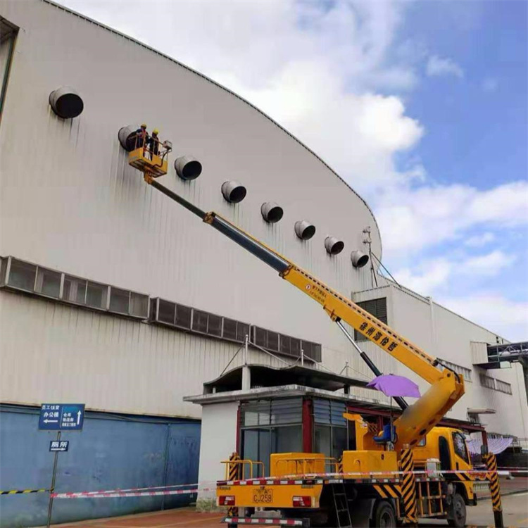 阳新高空作业车出租服务：专业广告牌安装解决方案