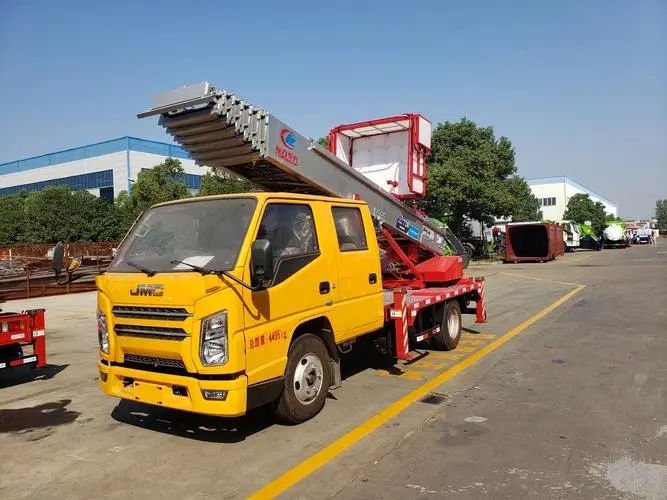 阳新附近云梯车出租 砂石搬运